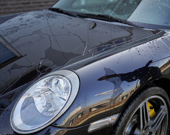 Porsche 997 Turbo behandeld met Nano Wet Coat.