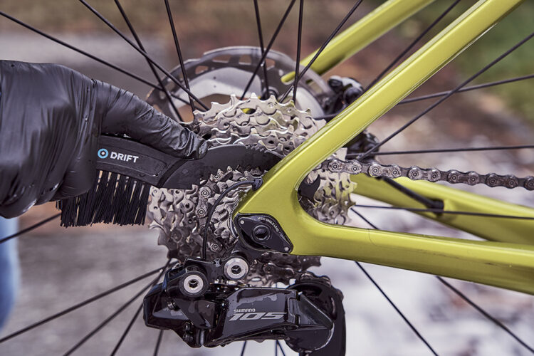 Cassetteklauw + aandrijflijnborstel